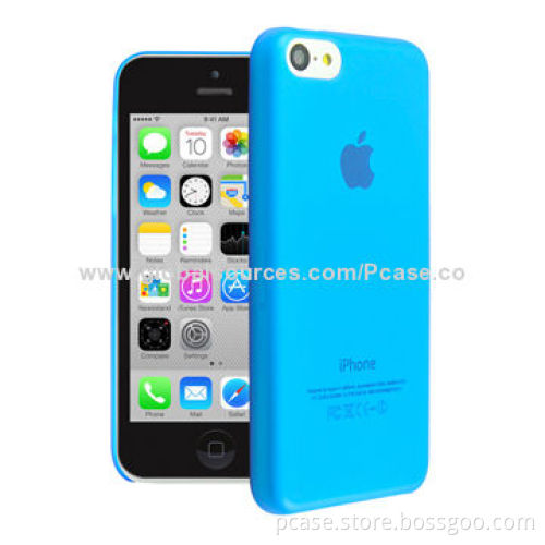 Super Slim PP Material Mobile Phone Cases for iPhone 5C, Anti-glare and Waterproof